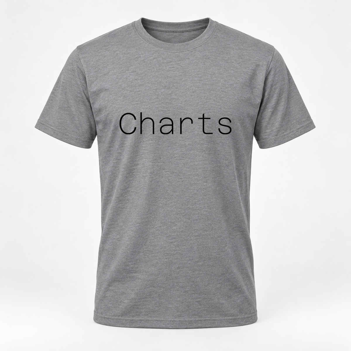 Charts T-Shirt in gray