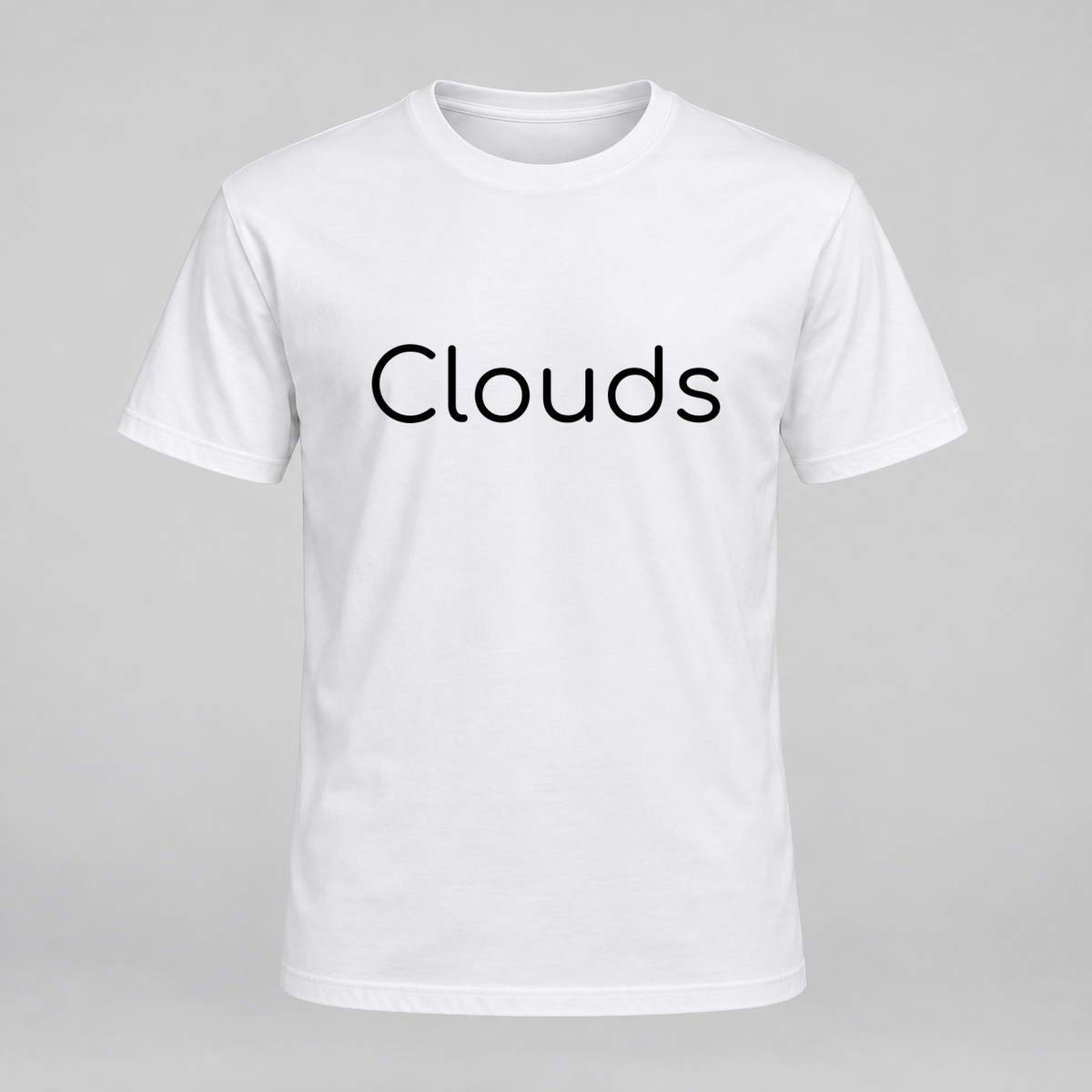 Clouds T-Shirt in white