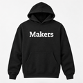 Makers Hoodie in black