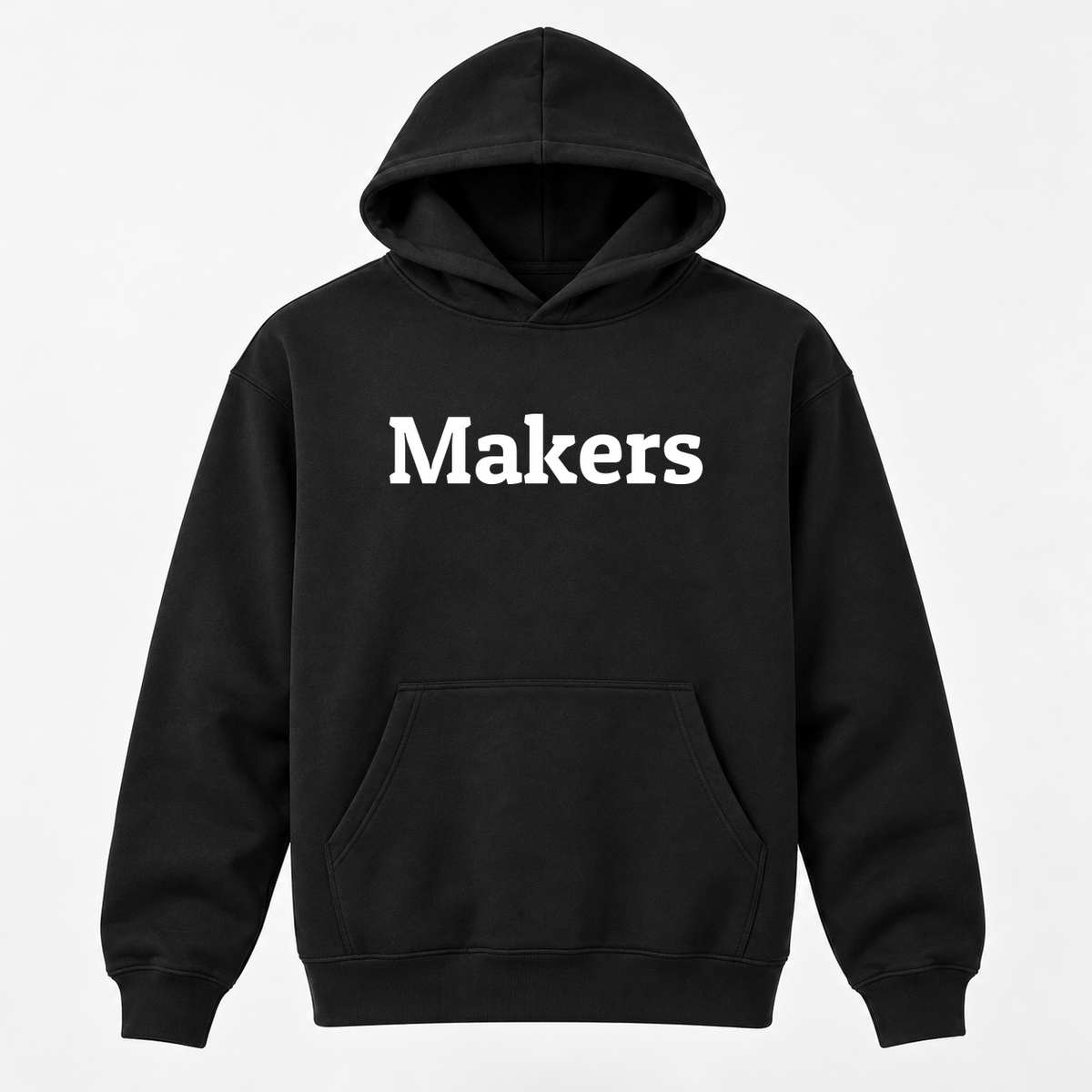 Makers Hoodie in black