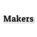 Makers die-cut sticker