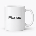 Planes Mug in white