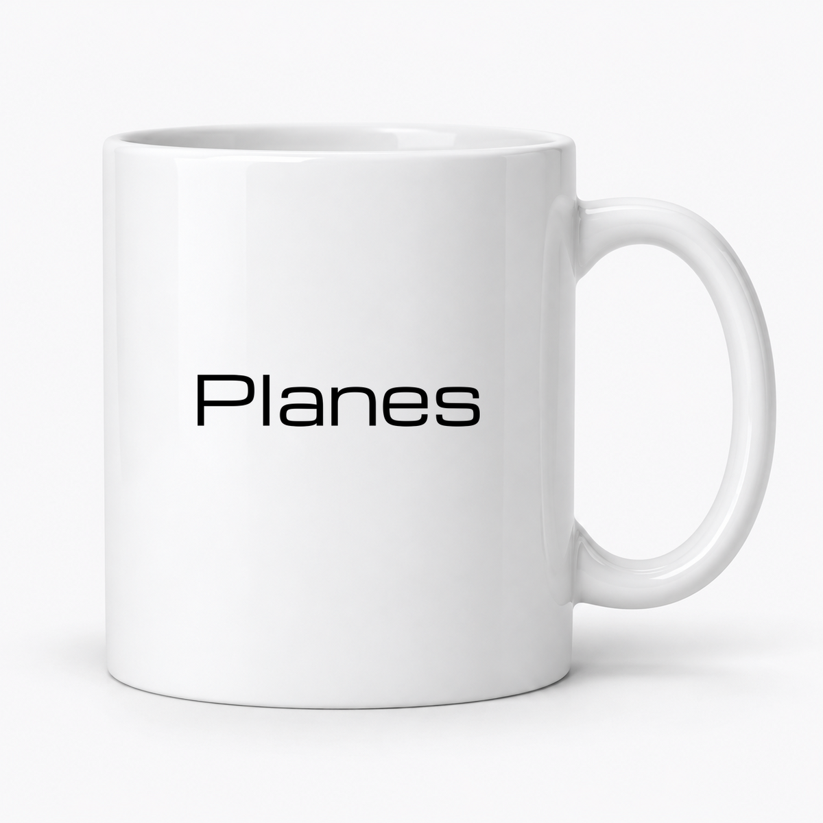 Planes Mug in white