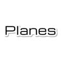 Planes die-cut sticker