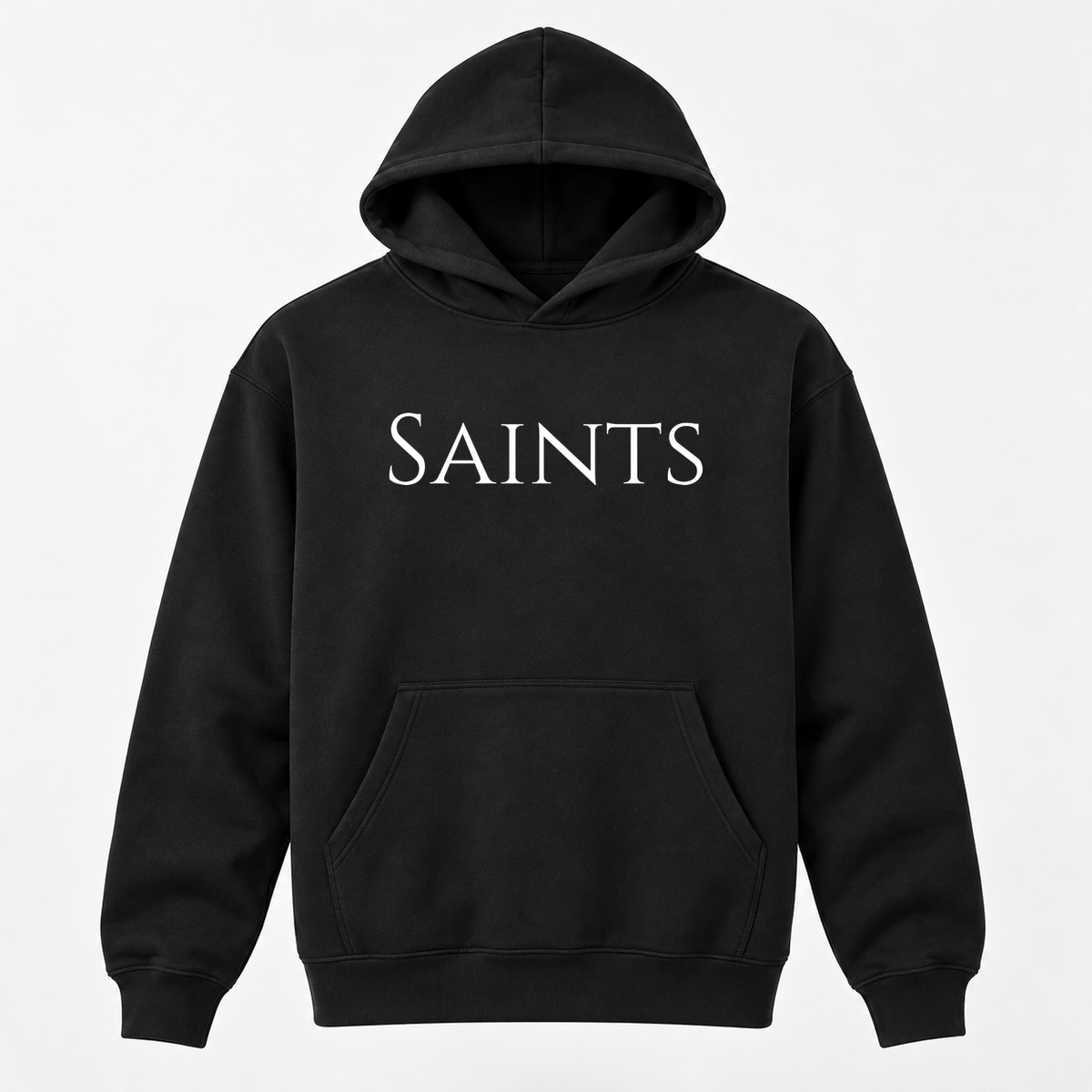 Saints Hoodie in black