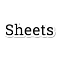 Sheets die-cut sticker