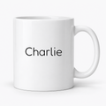 Charlie Mug in white