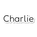 Charlie die-cut sticker