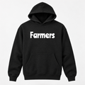 Farmers Hoodie in black