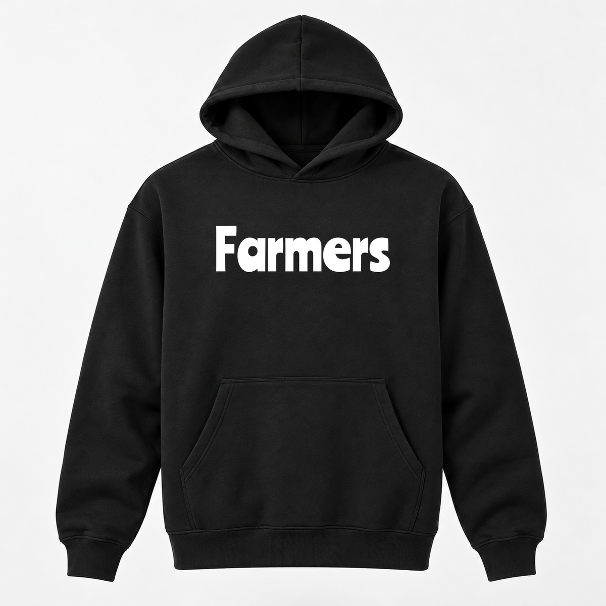 Farmers Hoodie in black