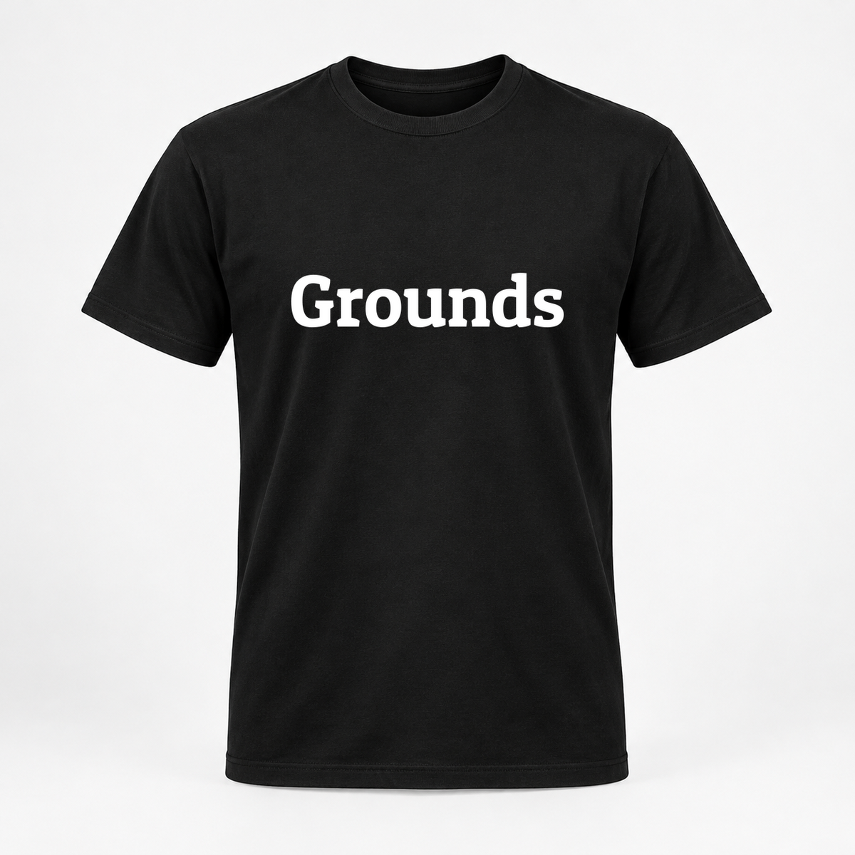 Grounds T-Shirt in black
