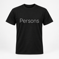 Persons T-Shirt in black