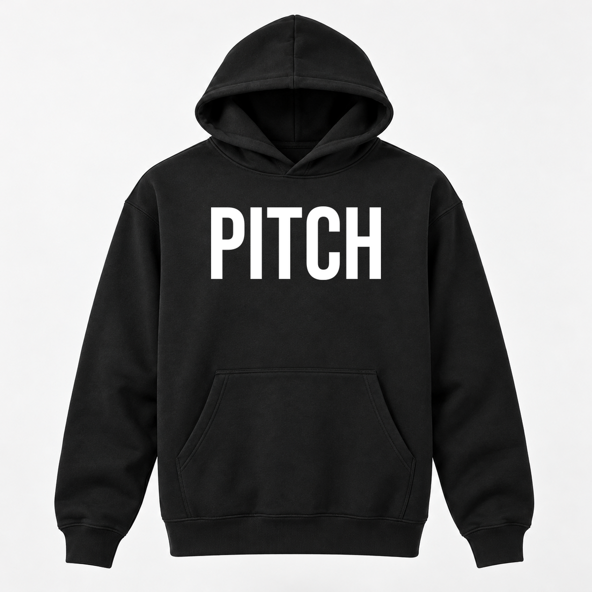 Pitch Hoodie in black