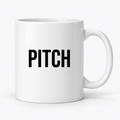 Pitch Mug in white