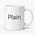 Plain Mug in white