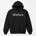 Welfare Hoodie in black