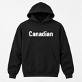Canadian Hoodie in black