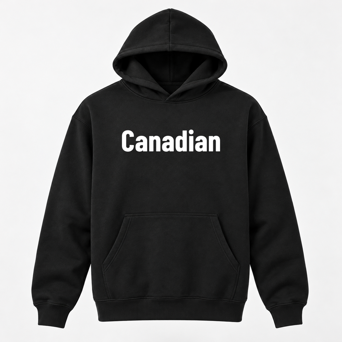 Canadian Hoodie in black