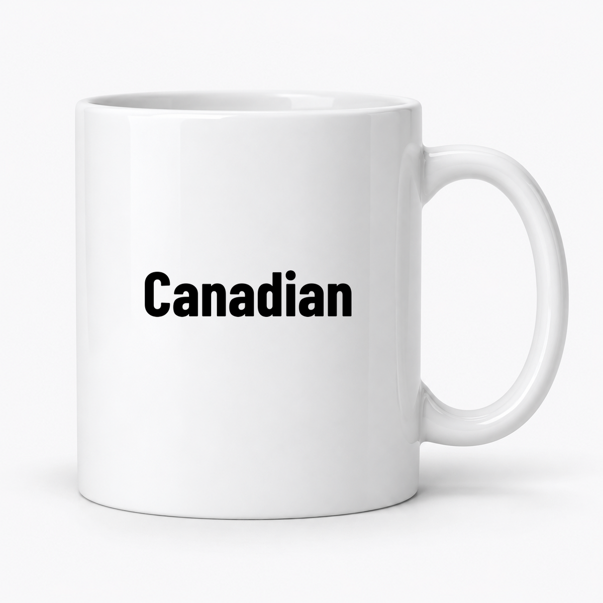 Canadian Mug in white