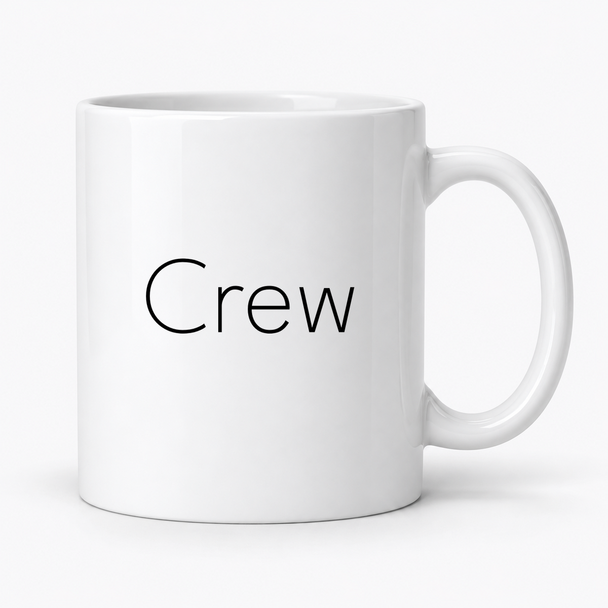 Crew Mug in white
