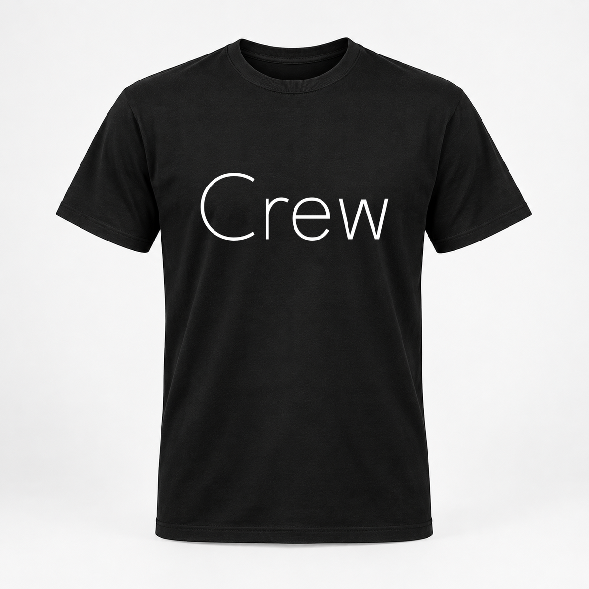 Crew T-Shirt in black
