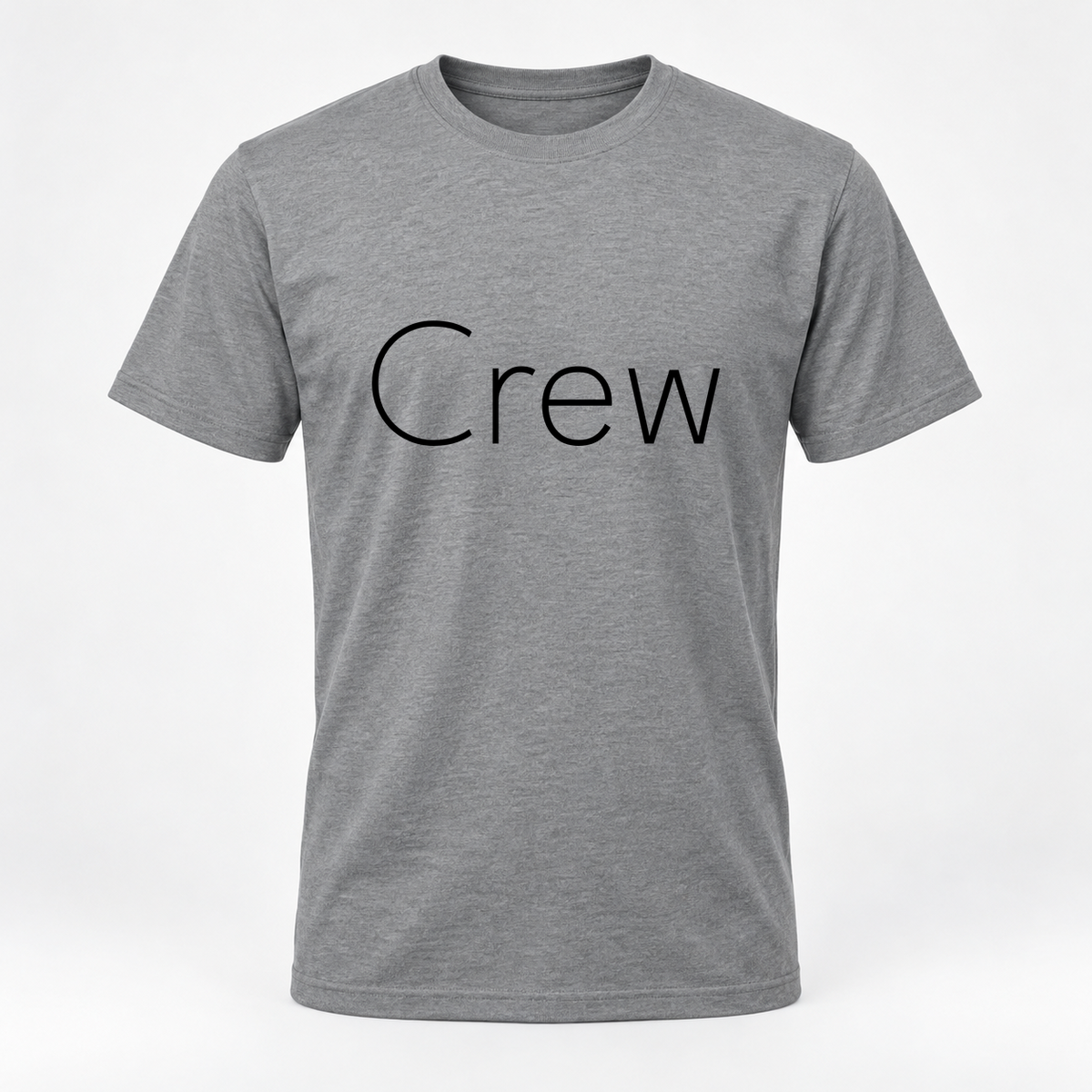 Crew T-Shirt in gray