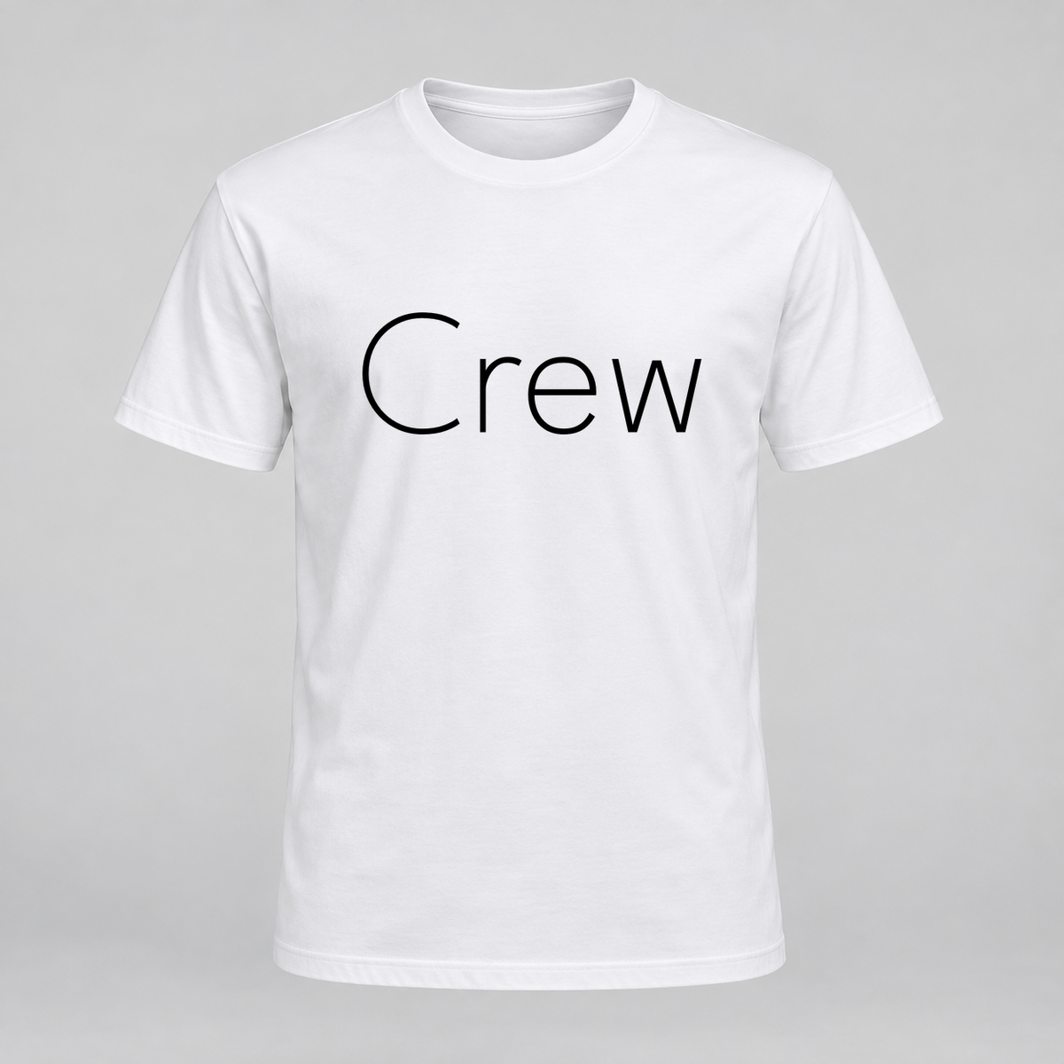 Crew T-Shirt in white