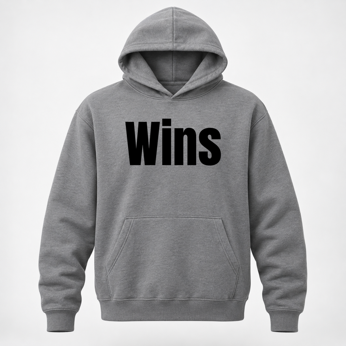 Wins Hoodie in gray