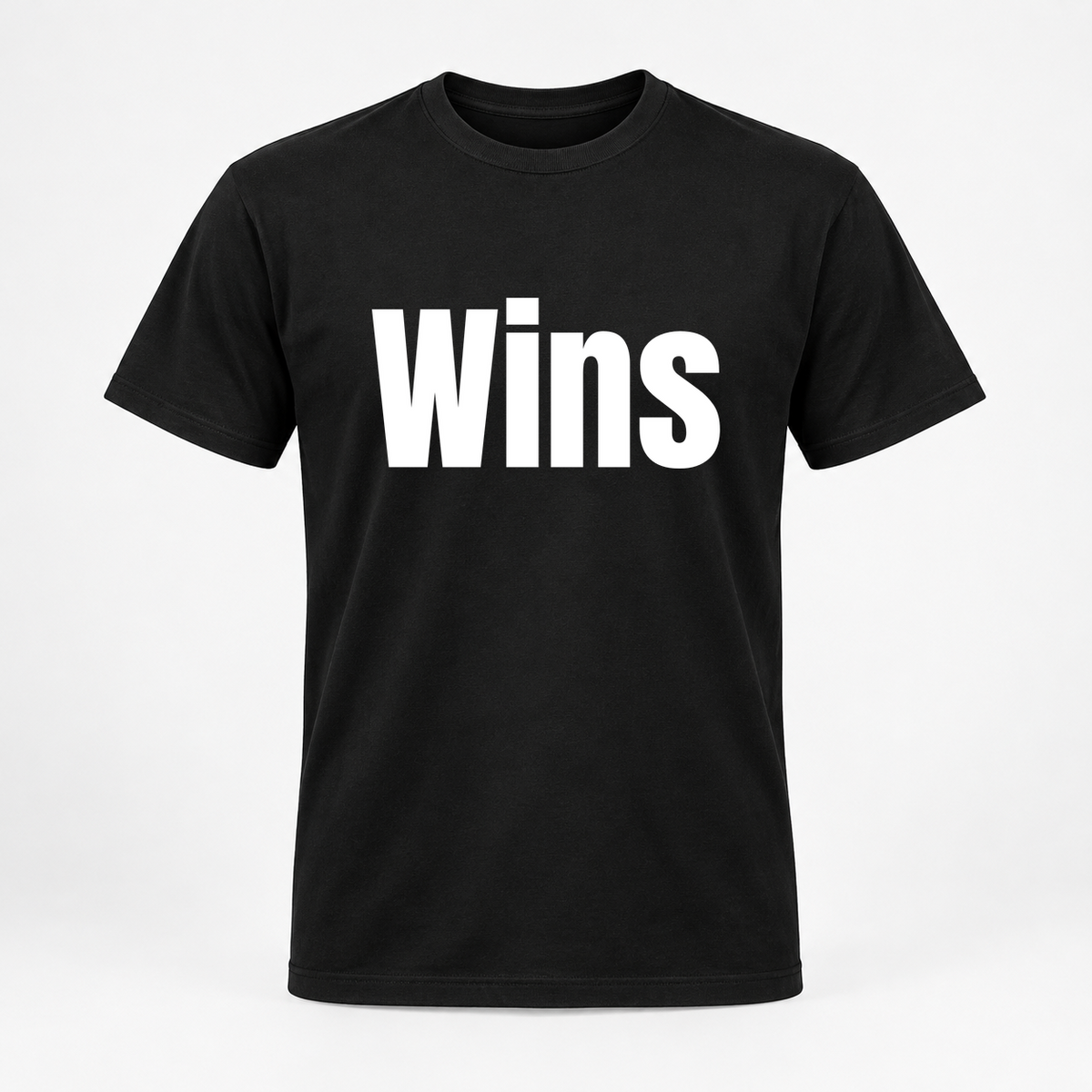 Wins T-Shirt in black