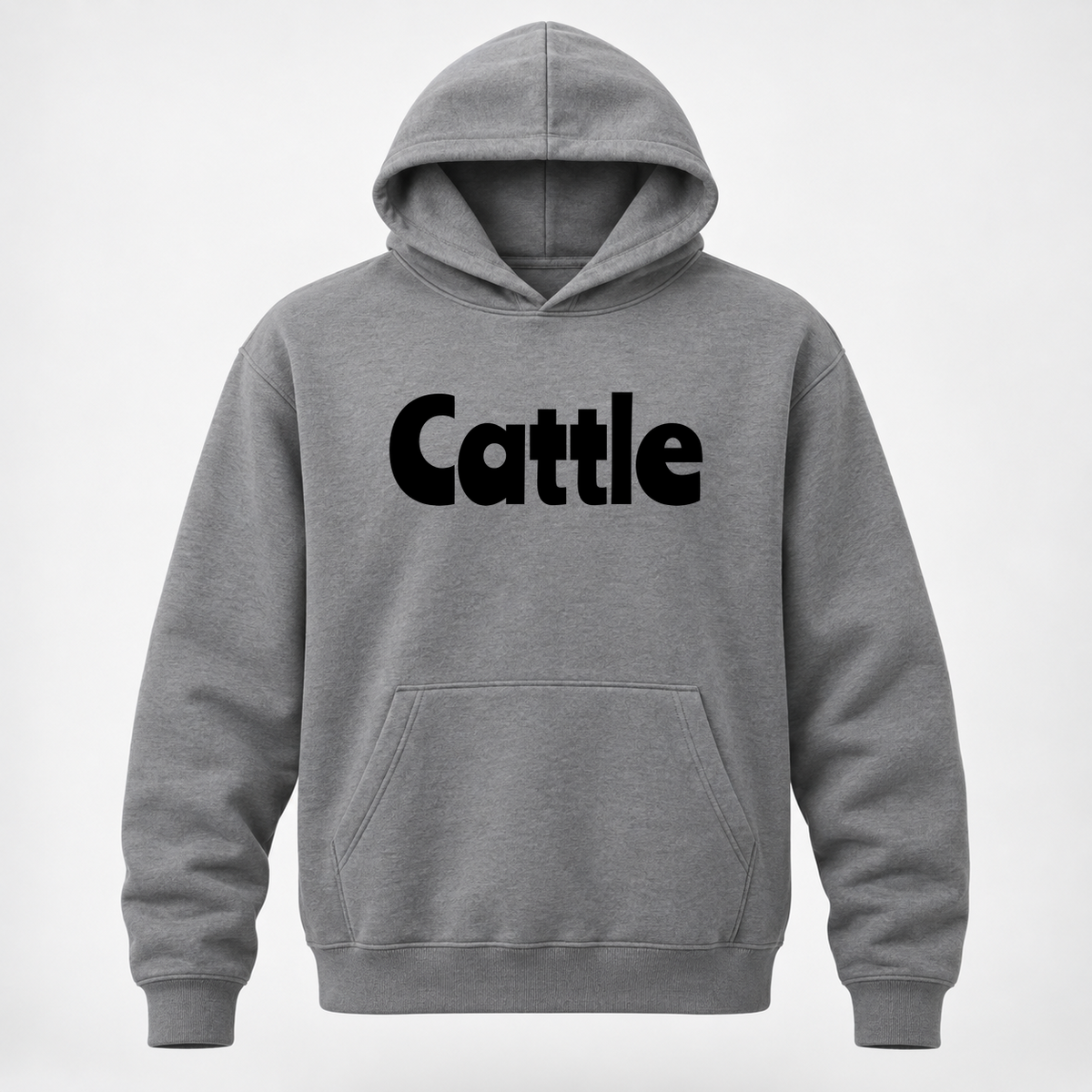 Cattle Hoodie in gray