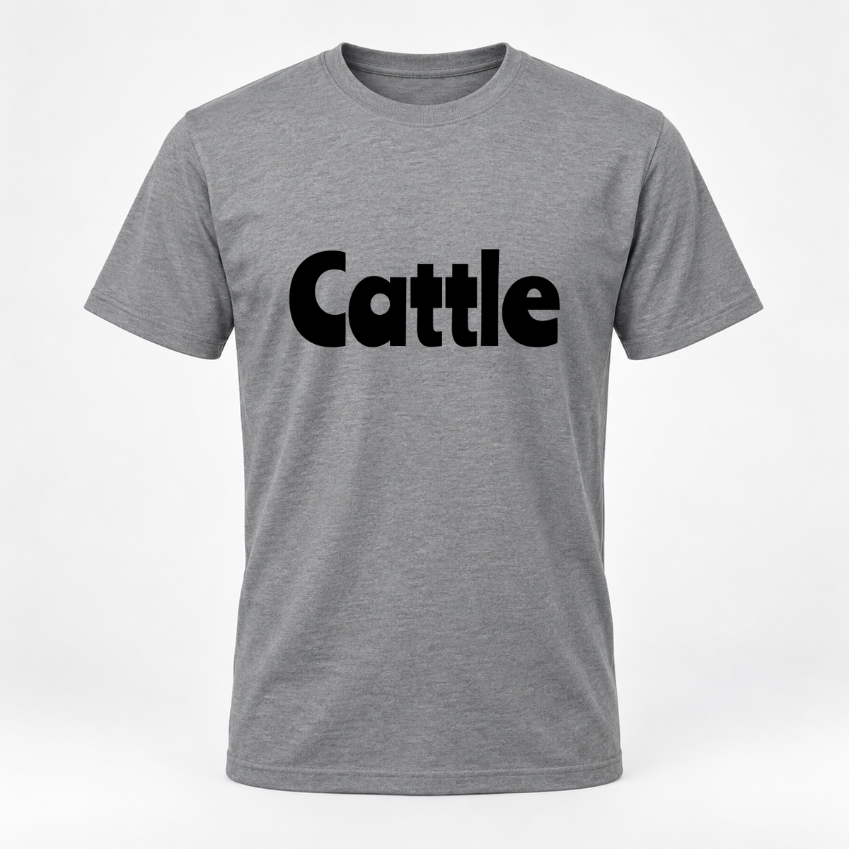 Cattle T-Shirt in gray