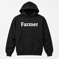Farmer Hoodie in black