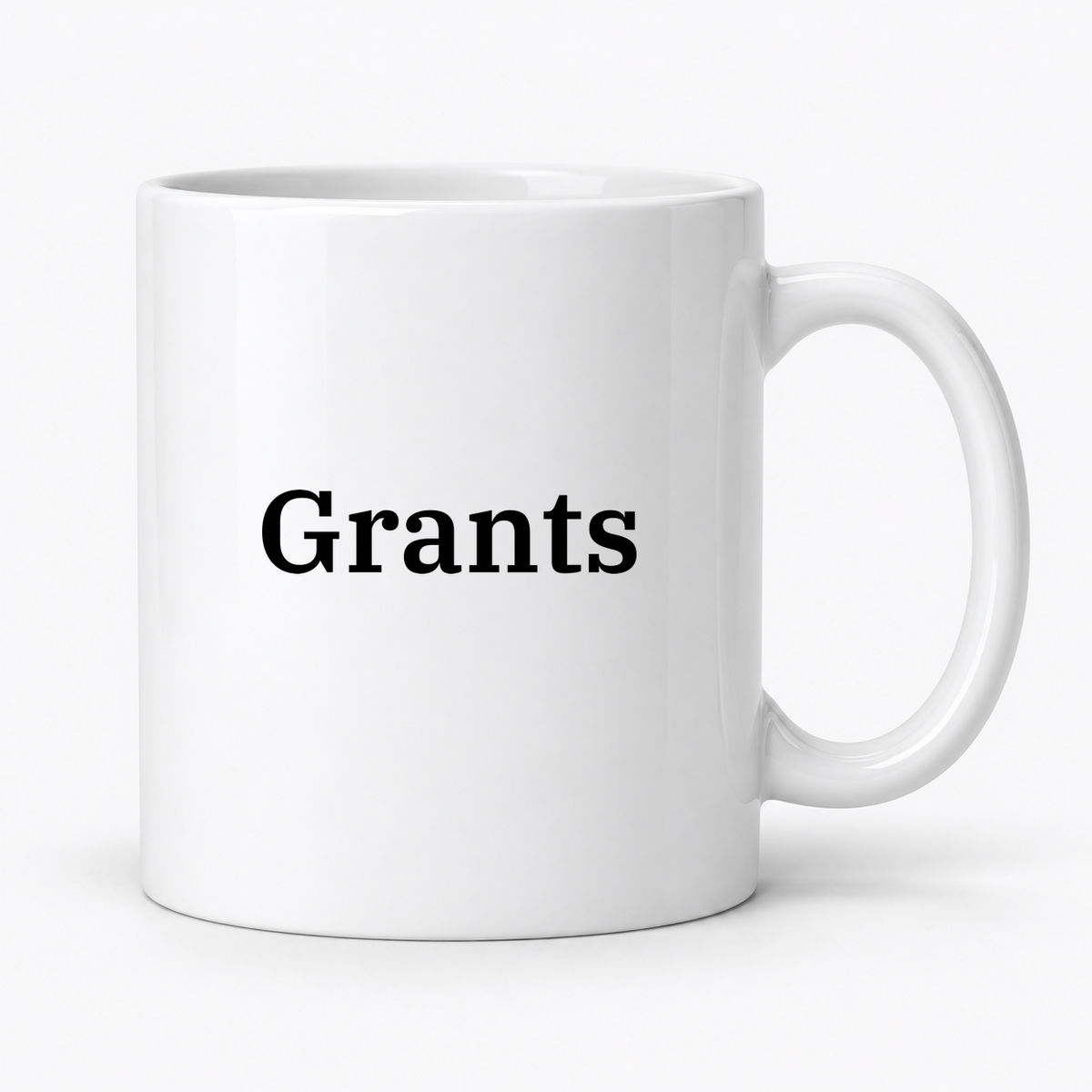Grants Mug in white