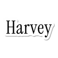 Harvey die-cut sticker