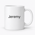 Jeremy Mug in white