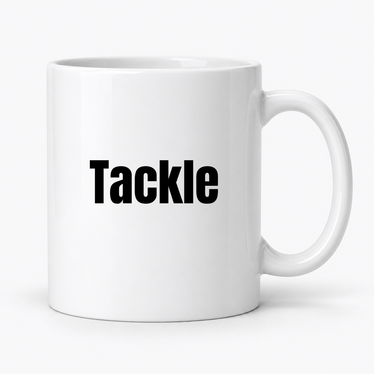 Tackle Mug in white