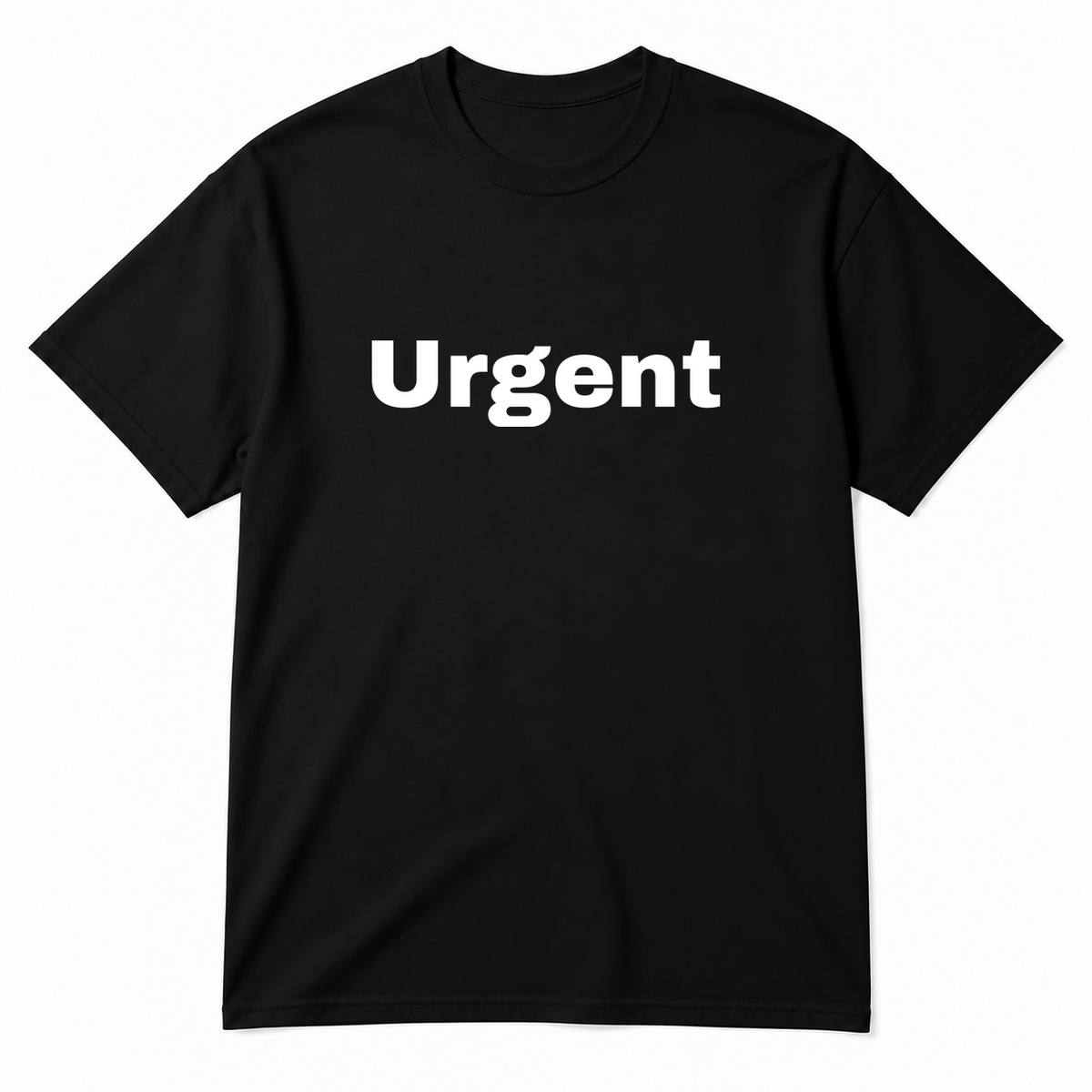 Urgent T-Shirt in black