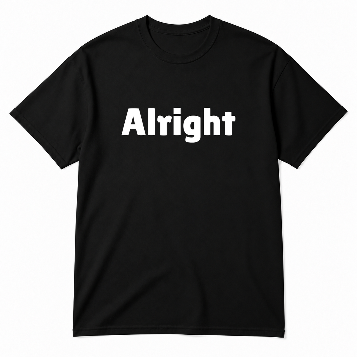 Alright T-Shirt in black