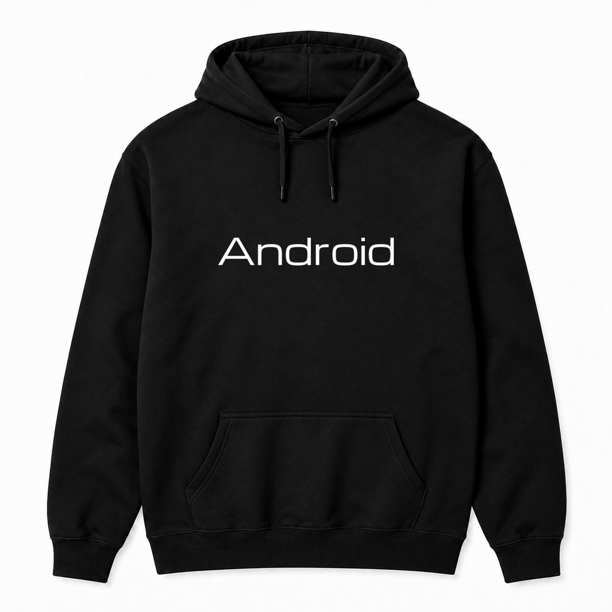 Android Hoodie in black