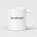 Android Mug in white