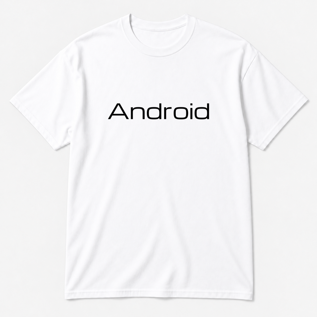 Android T-Shirt in white