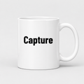 Capture Mug in white