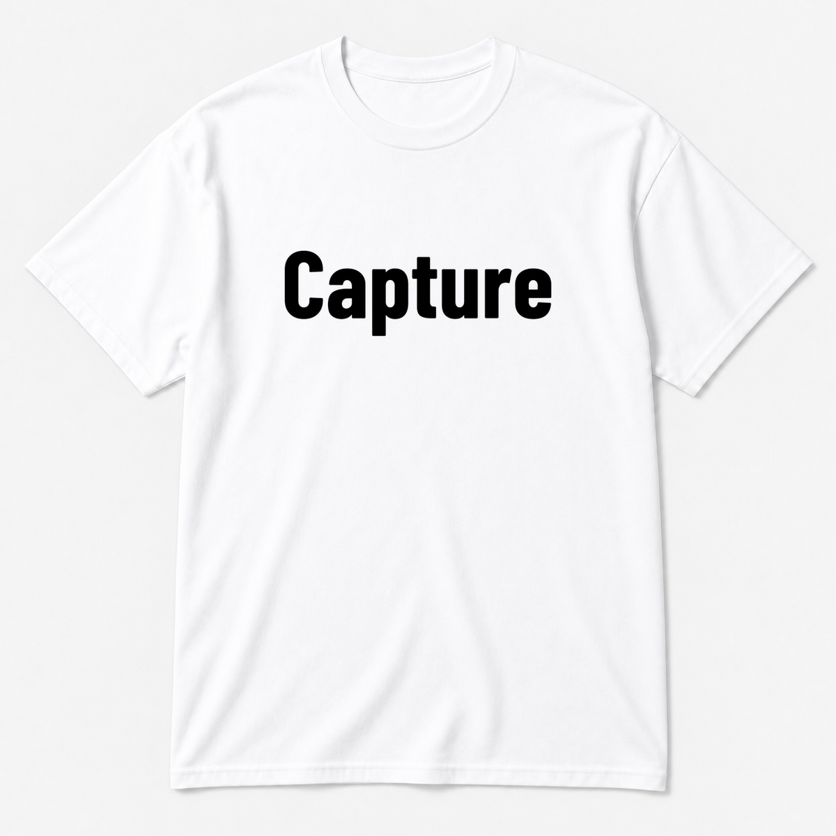 Capture T-Shirt in white
