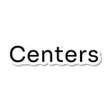 Centers die-cut sticker