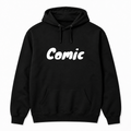 Comic Hoodie in black