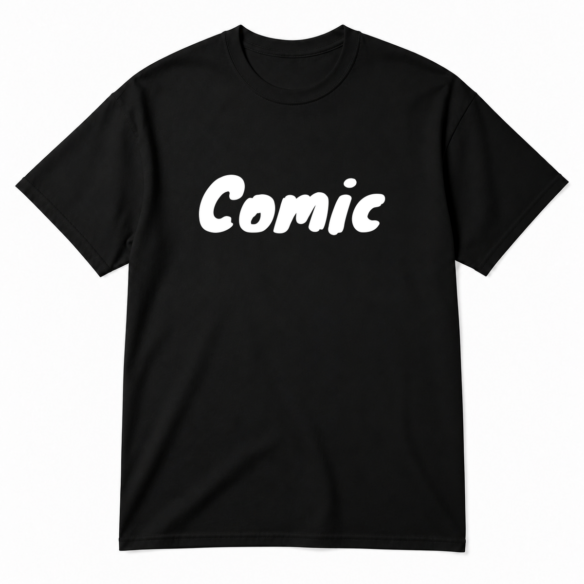 Comic T-Shirt in black