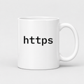 https Mug in white