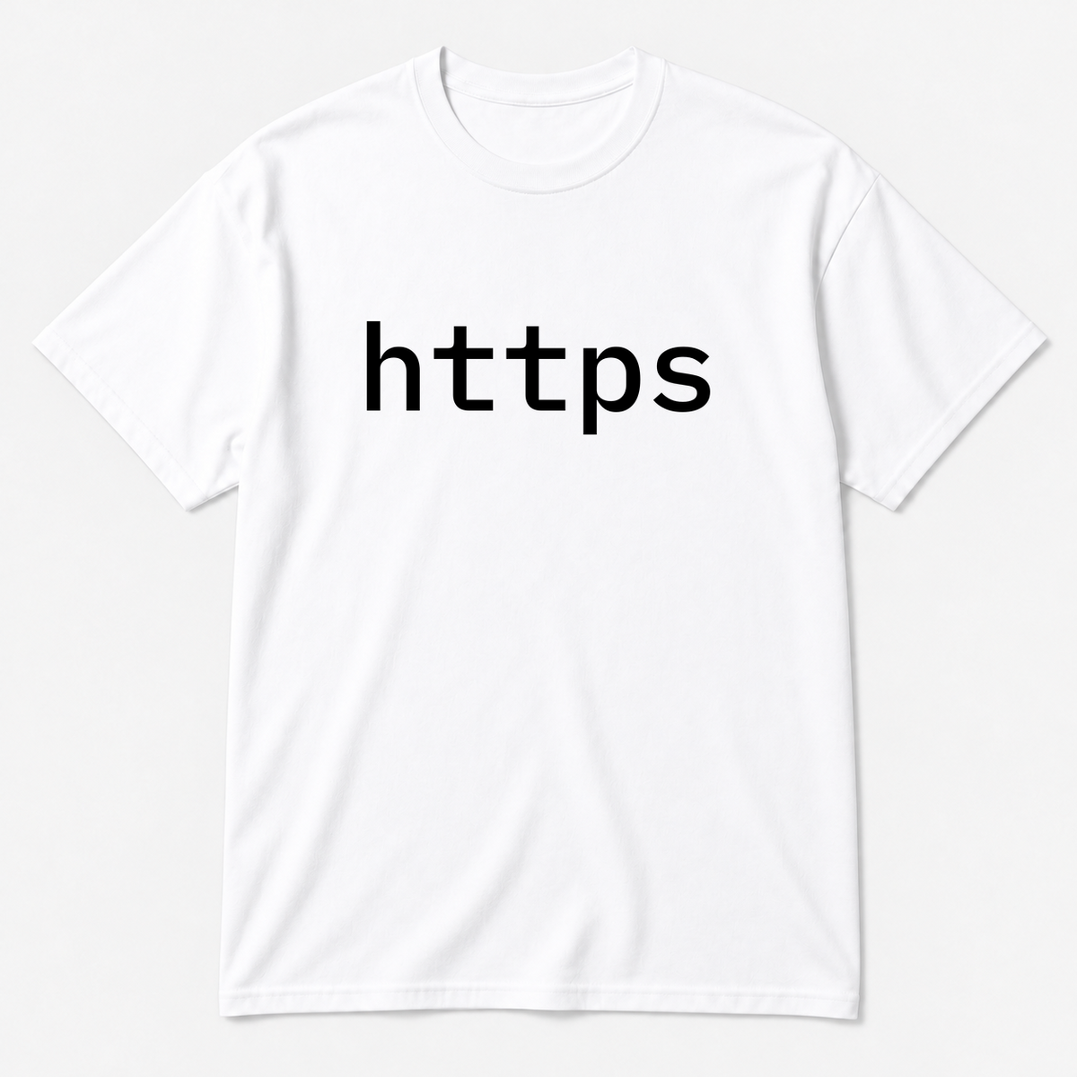 https T-Shirt in white