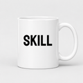 Skill Mug in white