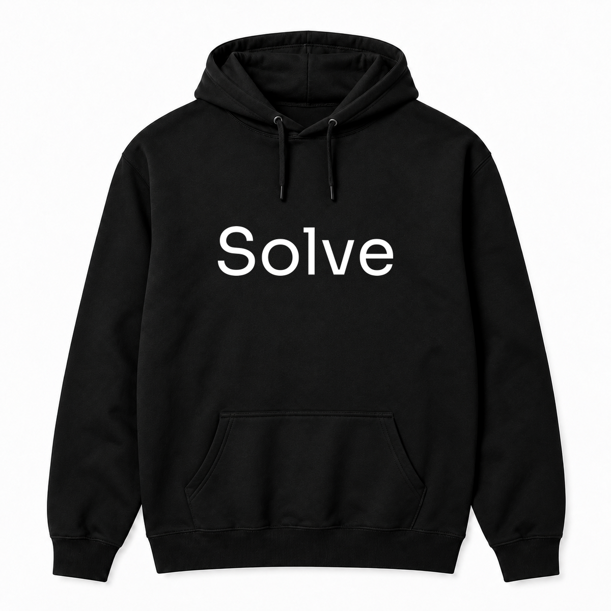 Solve Hoodie in black